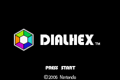 bit Generations - Dialhex Title Screen
